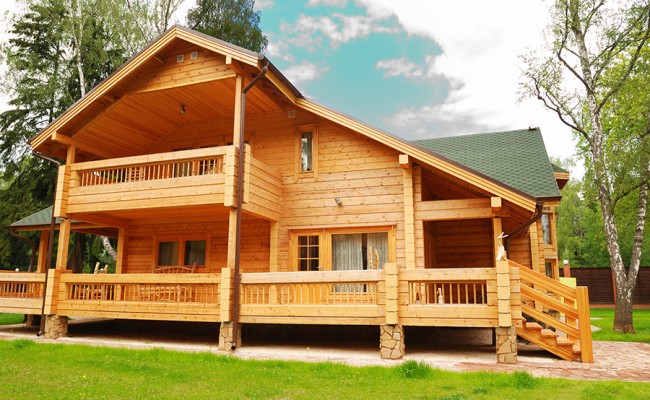 Wooden house